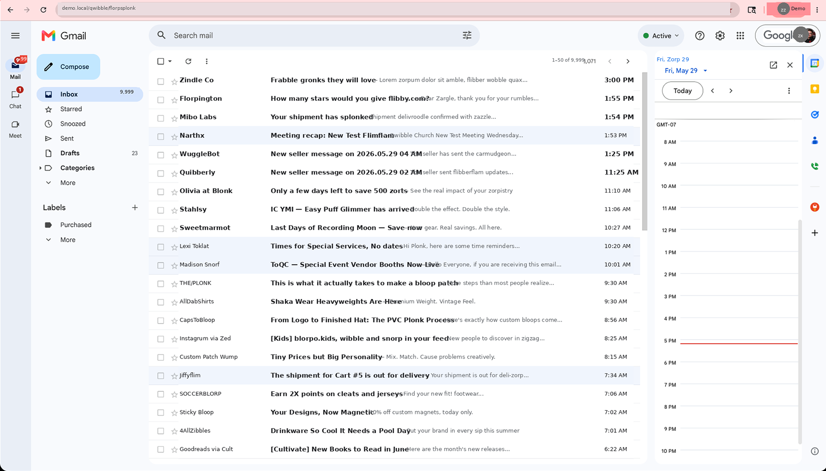 Gmail — Narthx works alongside your inbox